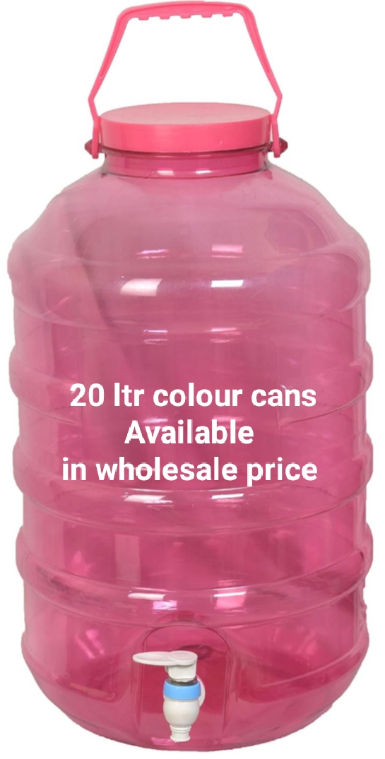 water can 20ltr colour cans and plain cans best Quality and best price fast home delivery best