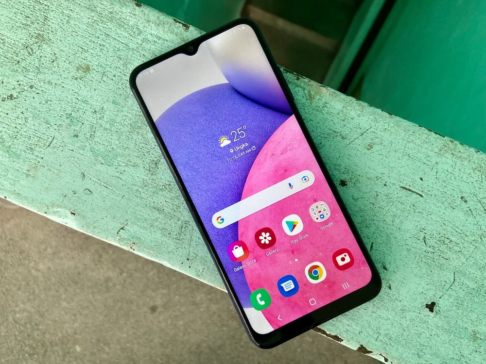 Samsung A03s phone
