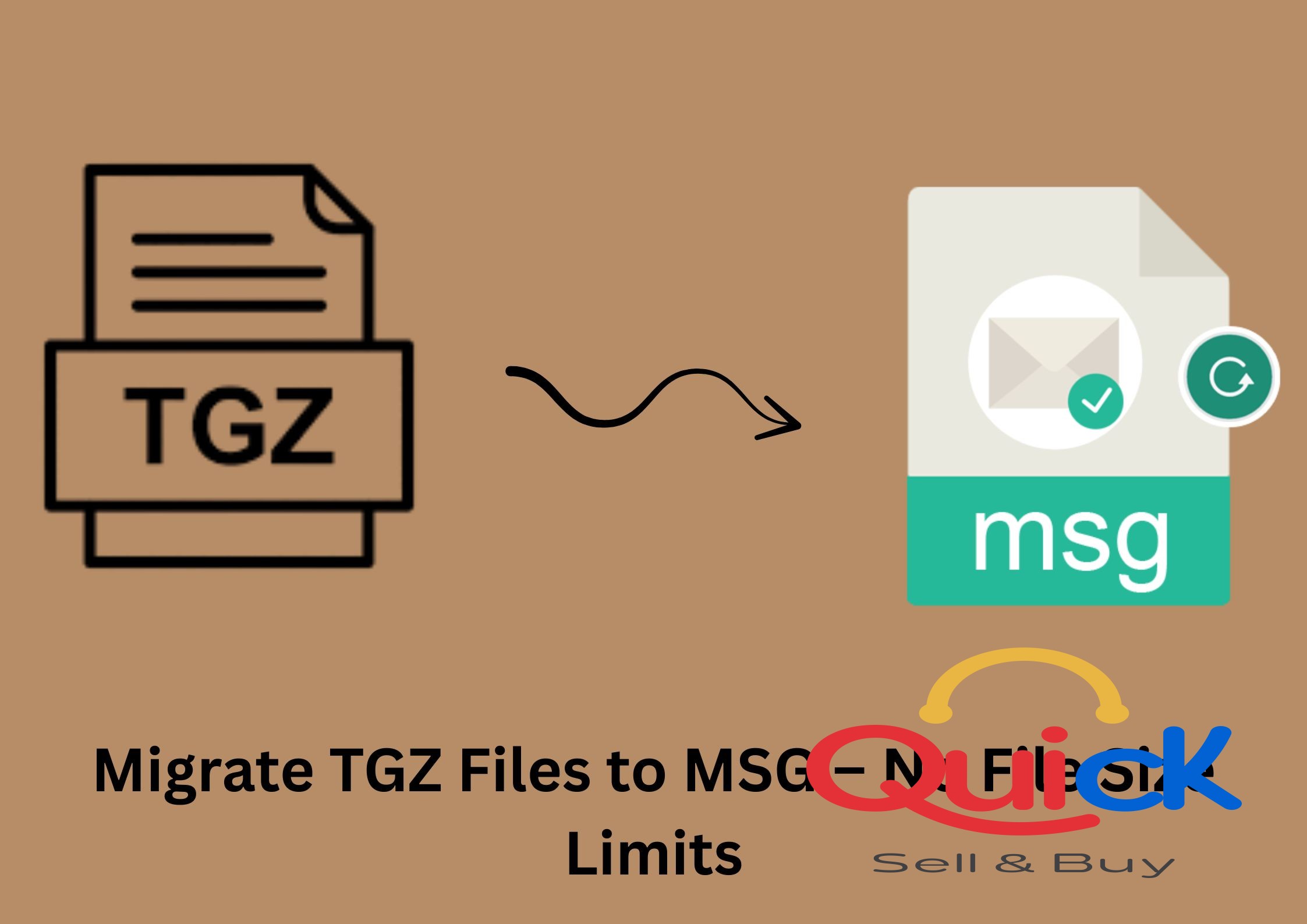 Migrate TGZ Files to MSG – No File Size Limit
