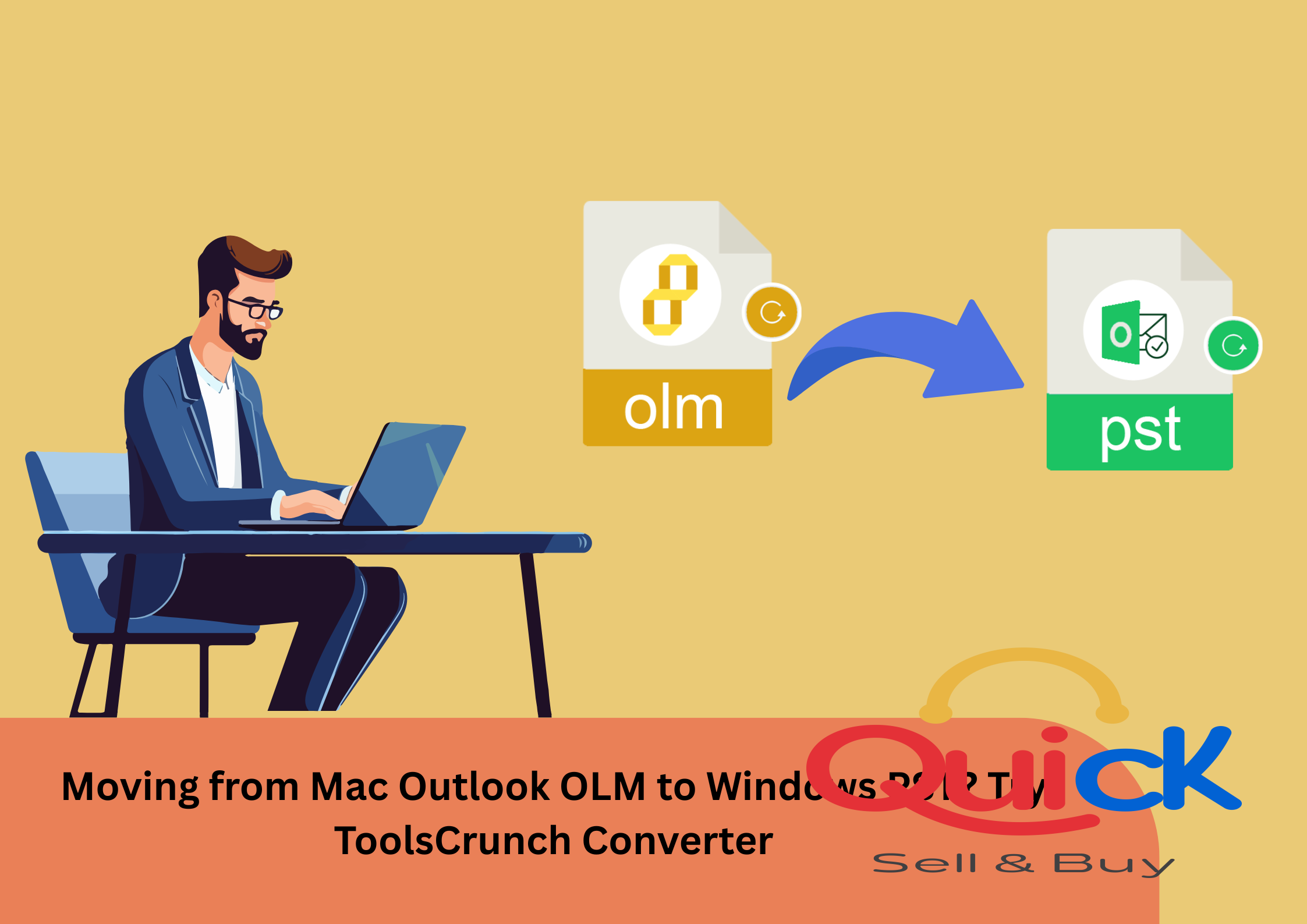 Moving from Mac OLM  to PST? Try ToolsCrunch