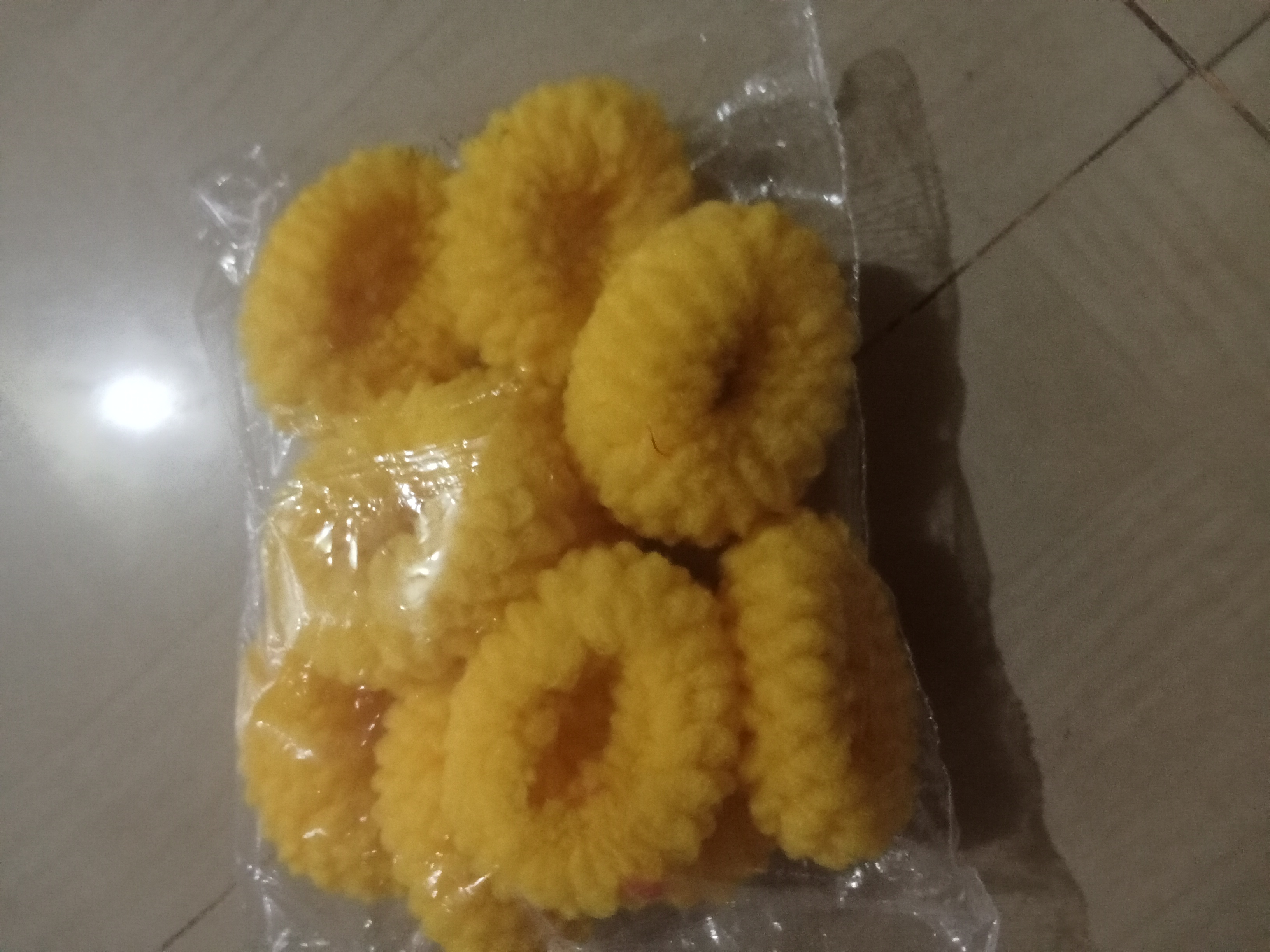 Special offers HairAcessories for kids& WomensHandmade Hair Bun Colours: Yellow HairBun pack of 10 Price'89 shipping extra