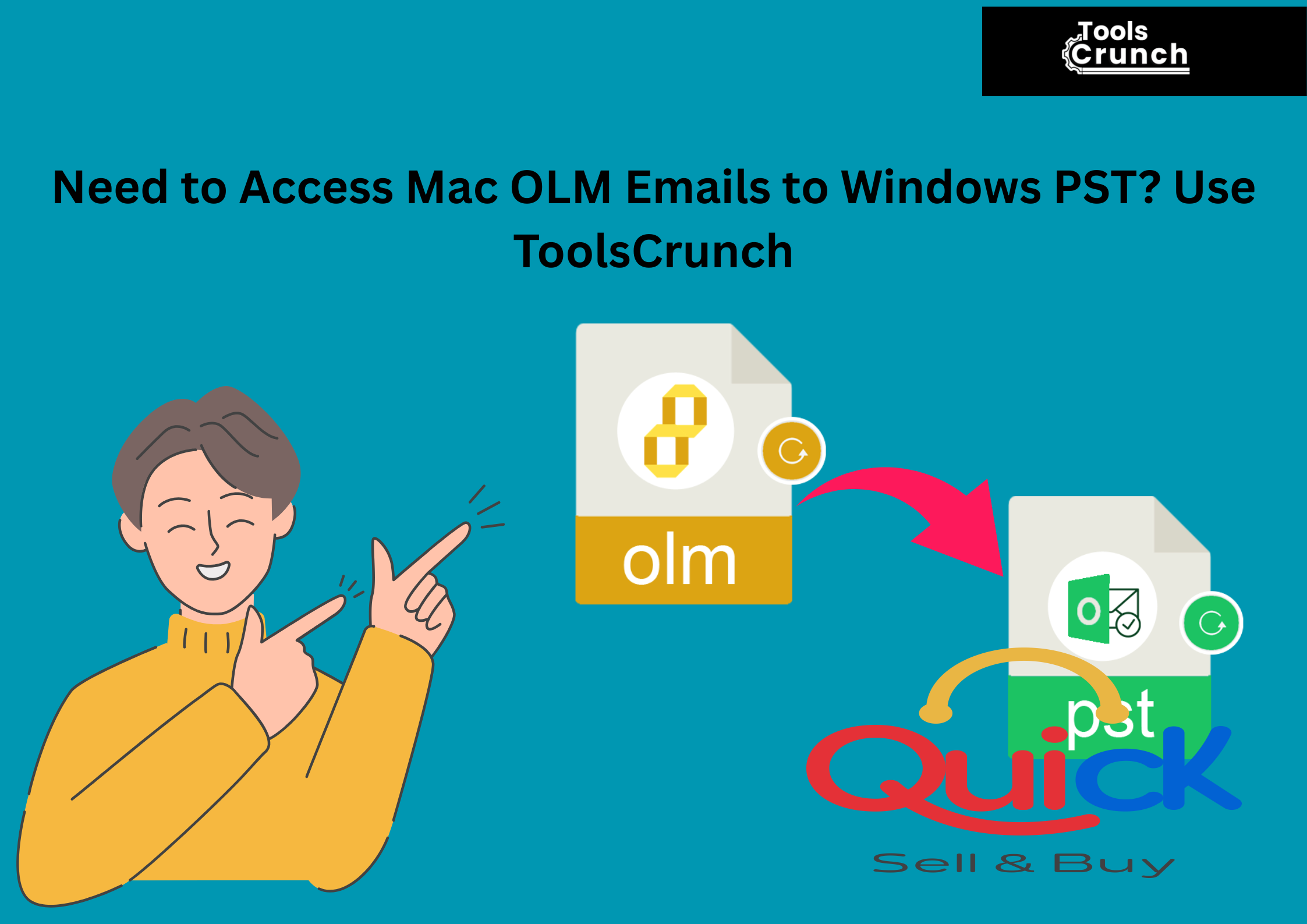 Need to Access Mac OLM Emails to Windows PST?