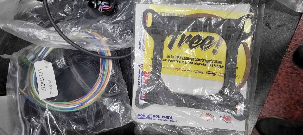 Brand new complete kit. Was going on my gbody but ended up getting the Holley sniper 2. Will include all original packing and box. 

Model number 550-511

Serious buyer, shipping