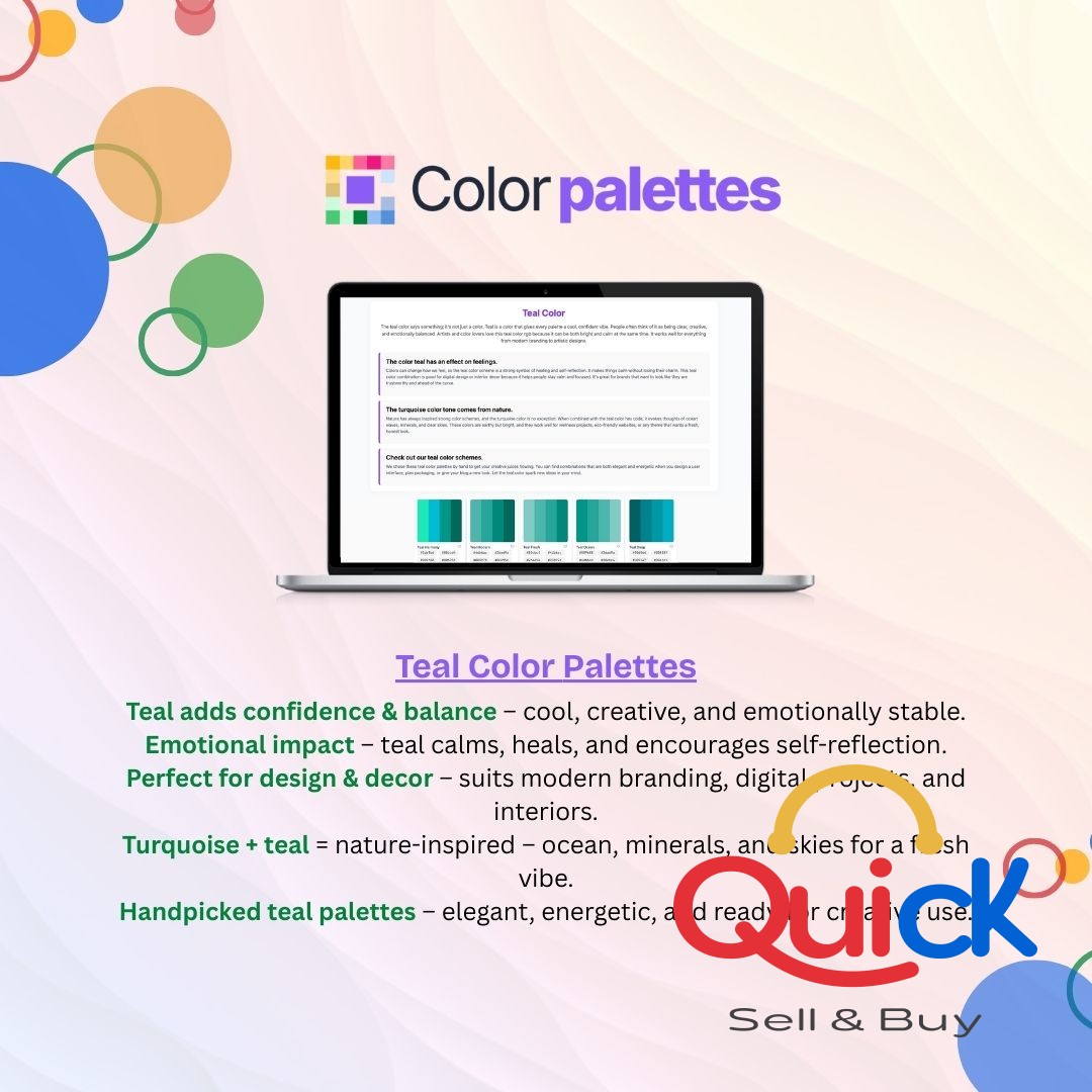 Trending Color Palettes for Web & Graphic Des