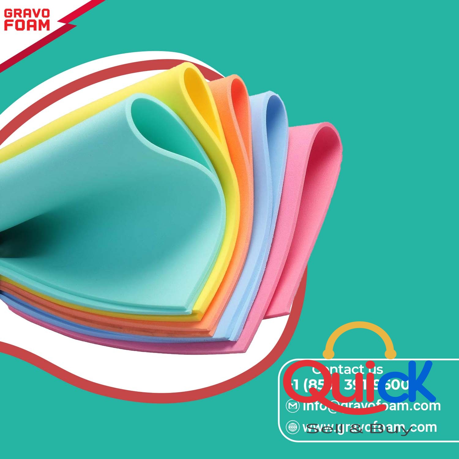 Top Quality Suppliers Eva Foam in USA | Gravo