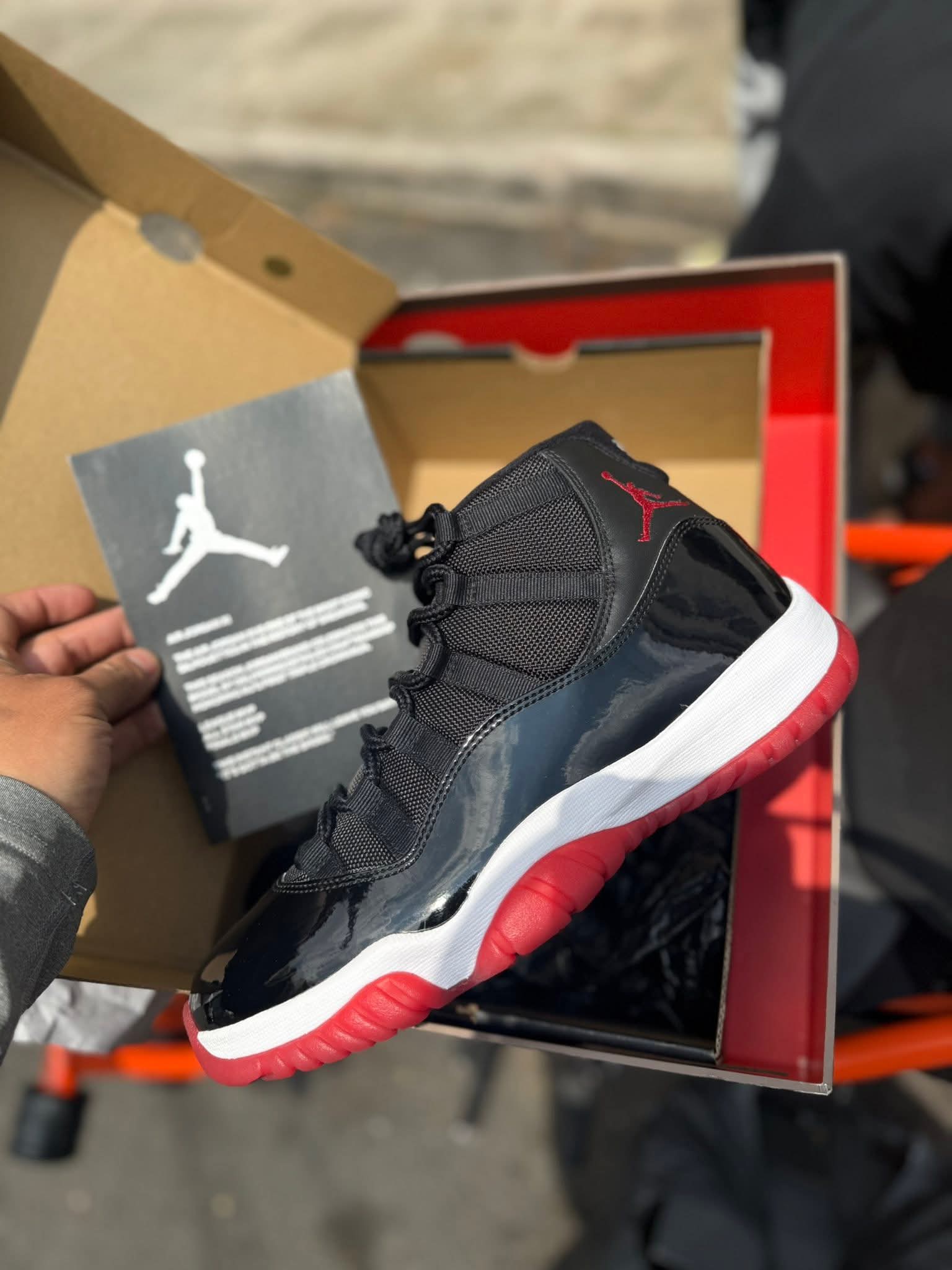 air Jordans 11s breds size 11