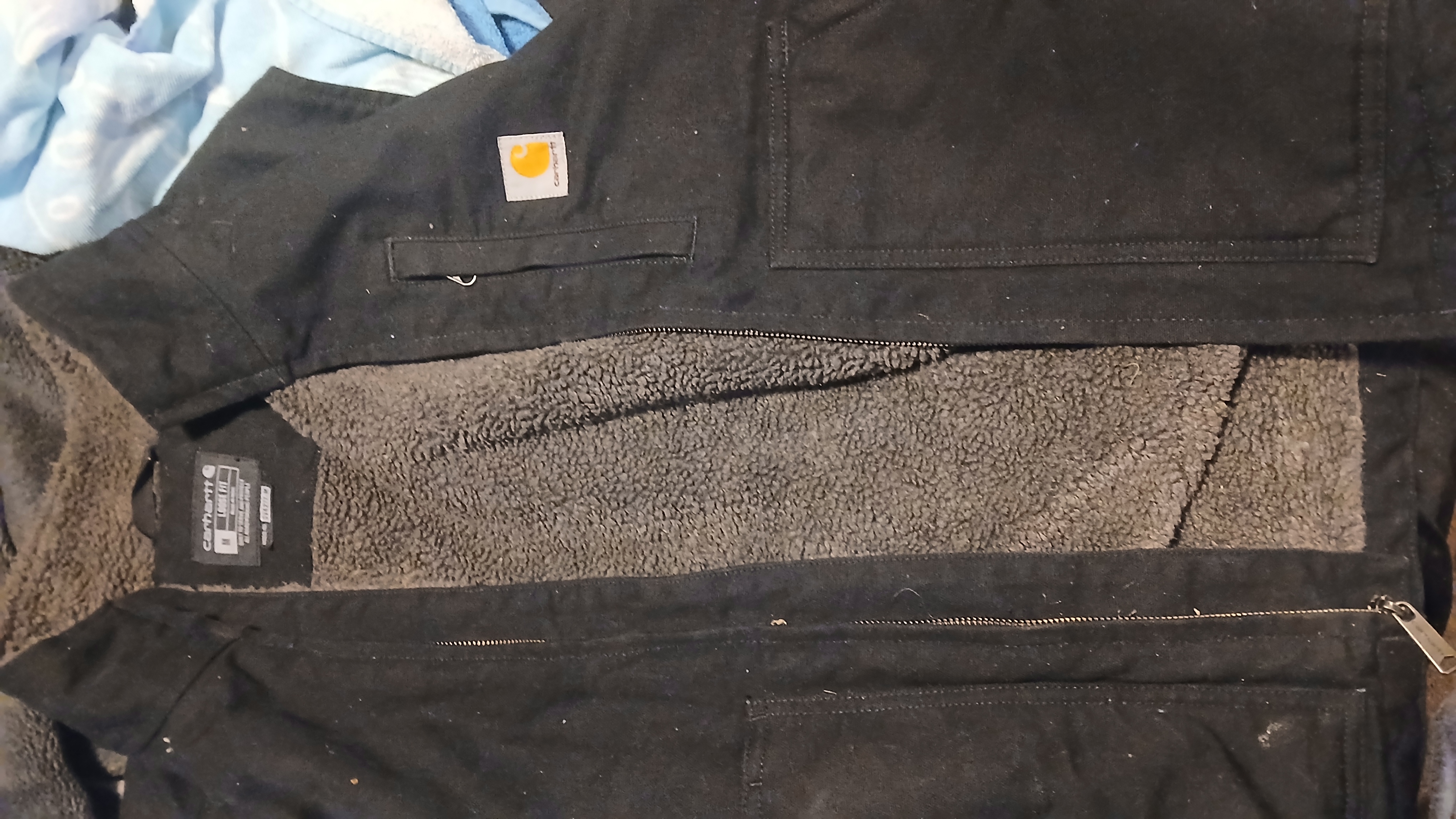carhartt jacket n vest